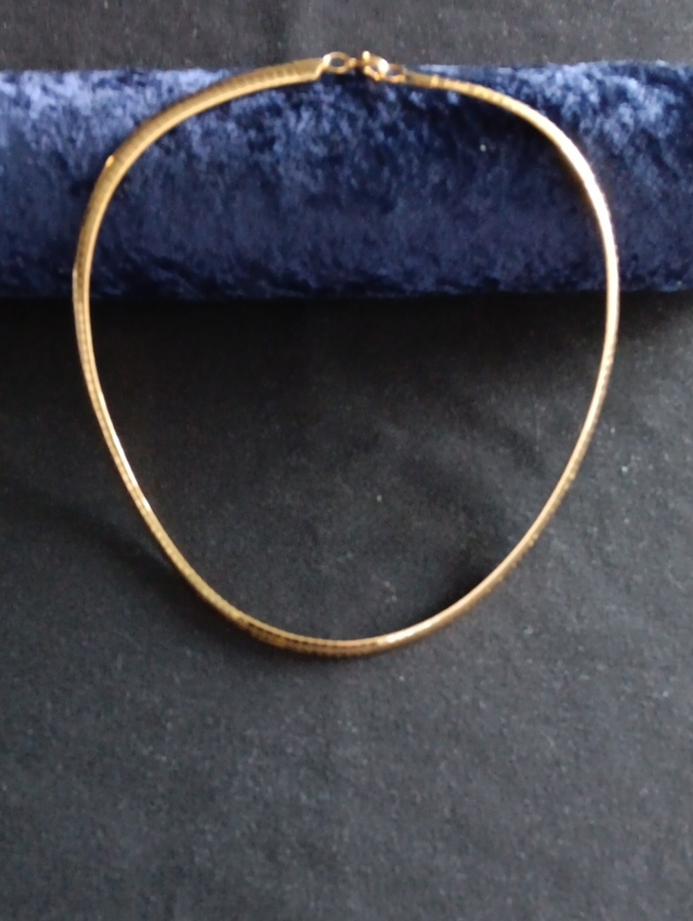 Classic Gold 17" Omega Chain Necklace - Women Jewelry